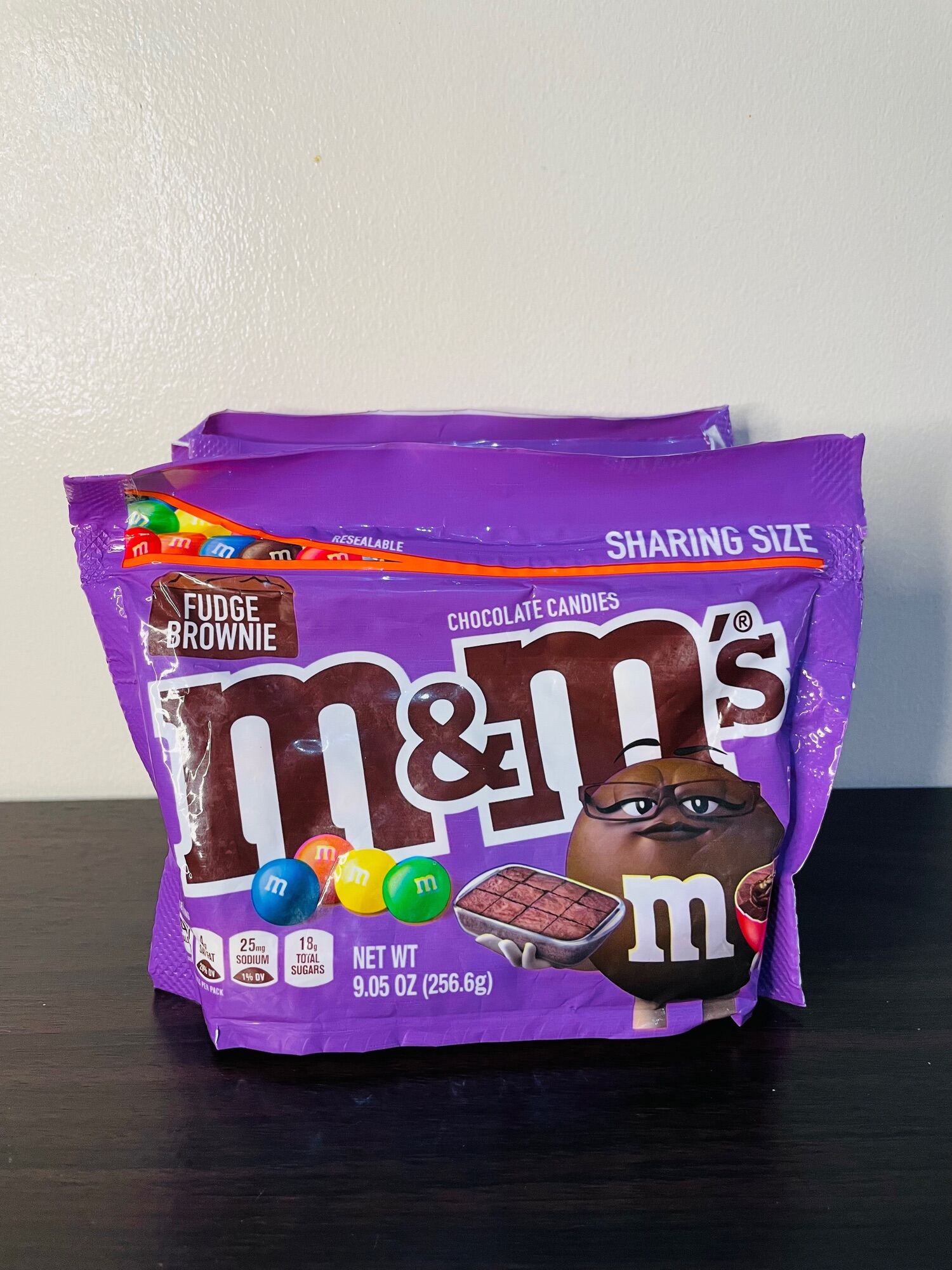 Fudge Brownie - M&M's - 256.6 g