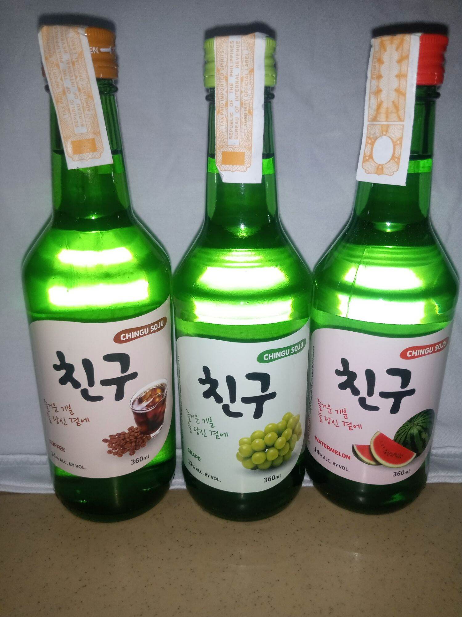 💯ORIGINAL CHINGU SOJU TRIO (3 pieces) Lazada PH