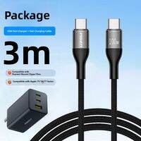 PISEN | 100W Fast Charging Type C Data Cable 3m Dual Type C Ports