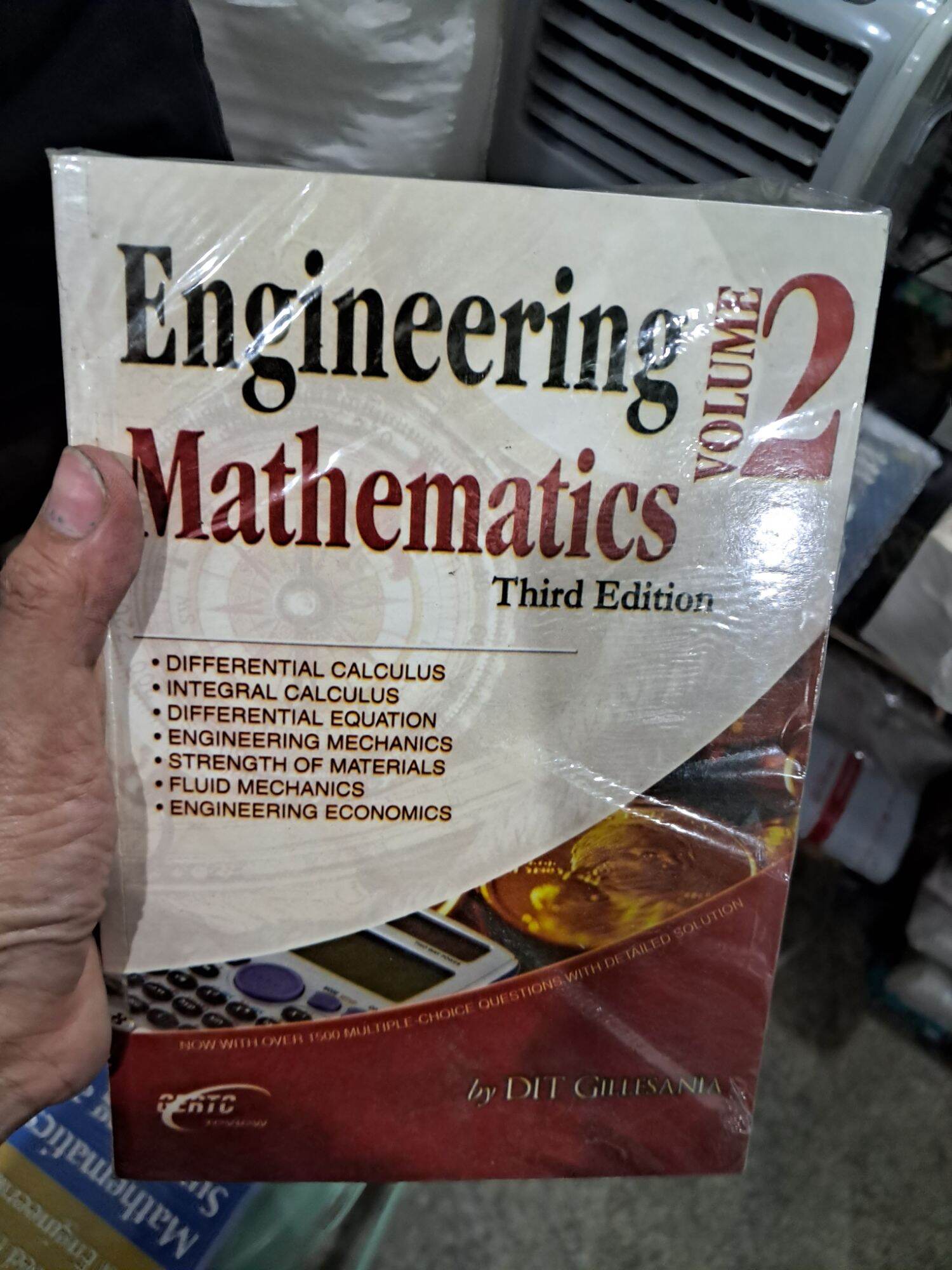 Engineering Mathematics Third Edition Volume 1 And 2 Gillesania | Lazada PH