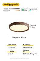 Original Wood Style Retro Zen Eye-Protection Ceiling Light