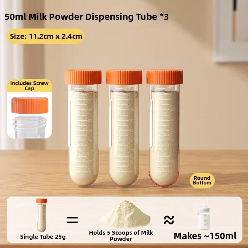 NAIFUNA | Portable Baby Formula Storage Container Airtight Food Grade