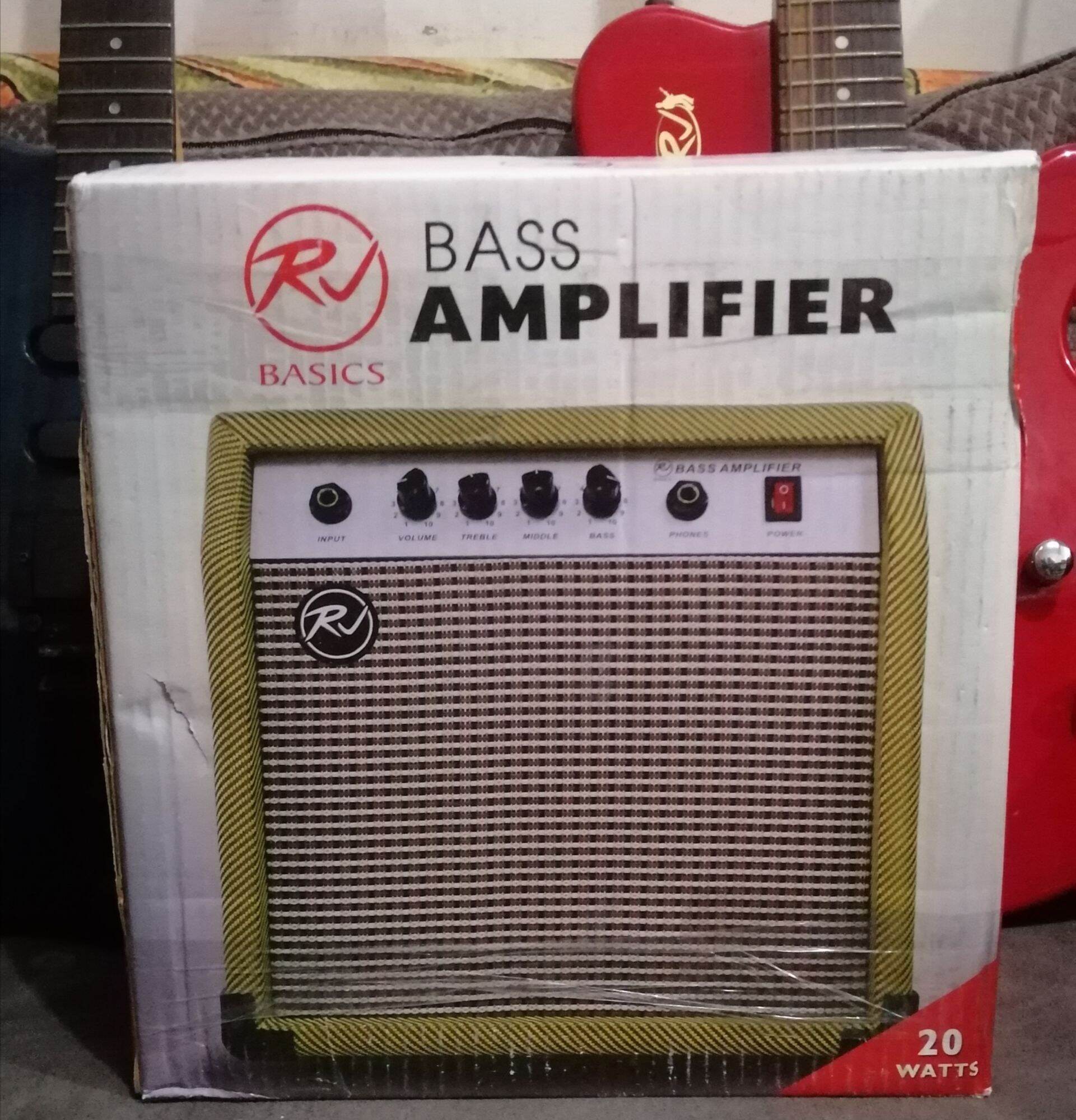 RJ 20watts bass Amplifier Lazada PH