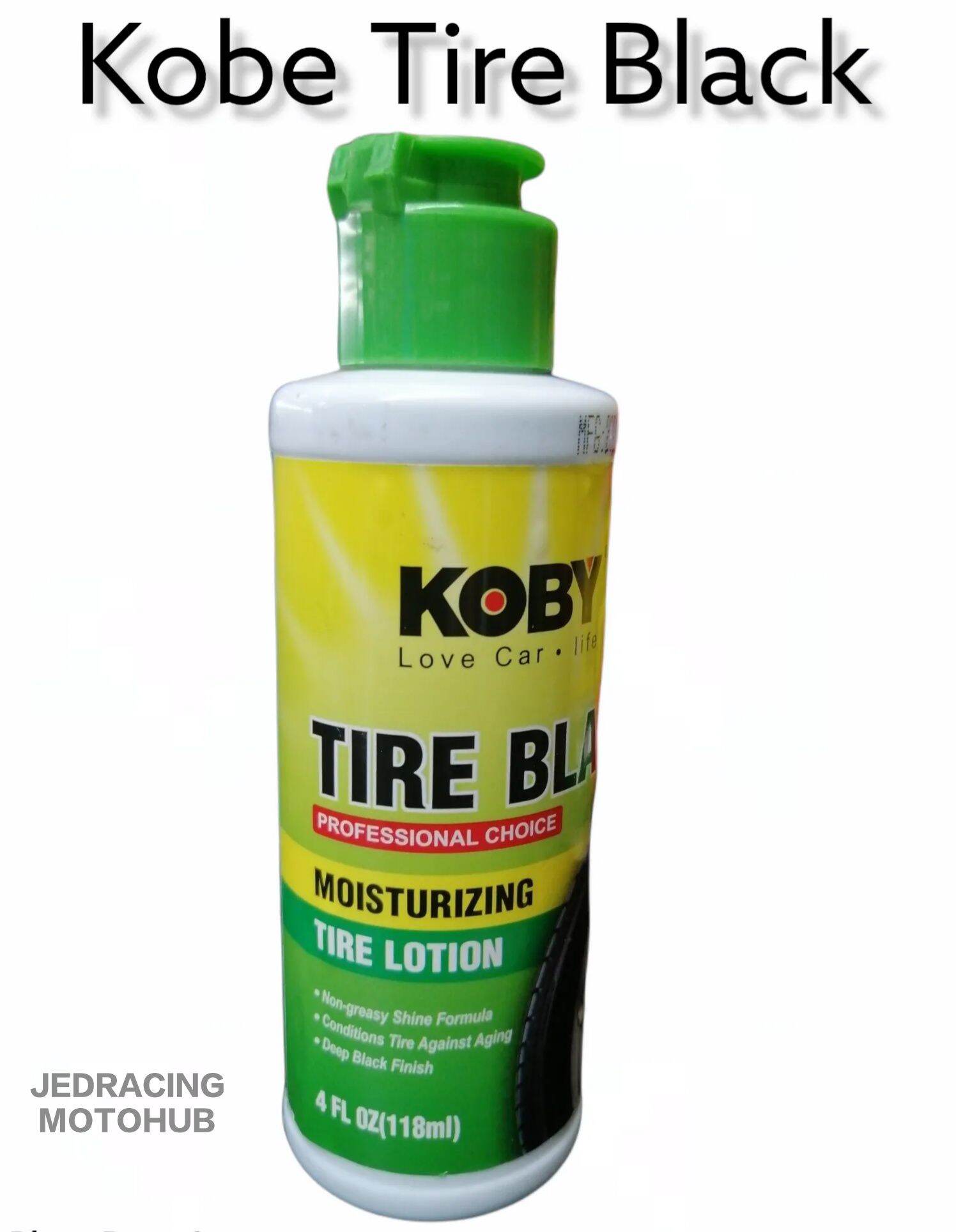 KOBY TIRE BLACK 118ml. MOISTURIZING TIRE LOTION Lazada PH