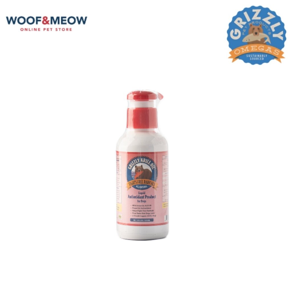 Grizzly Krill Oil Antioxidant Fights Free Radicals 118ml Lazada PH