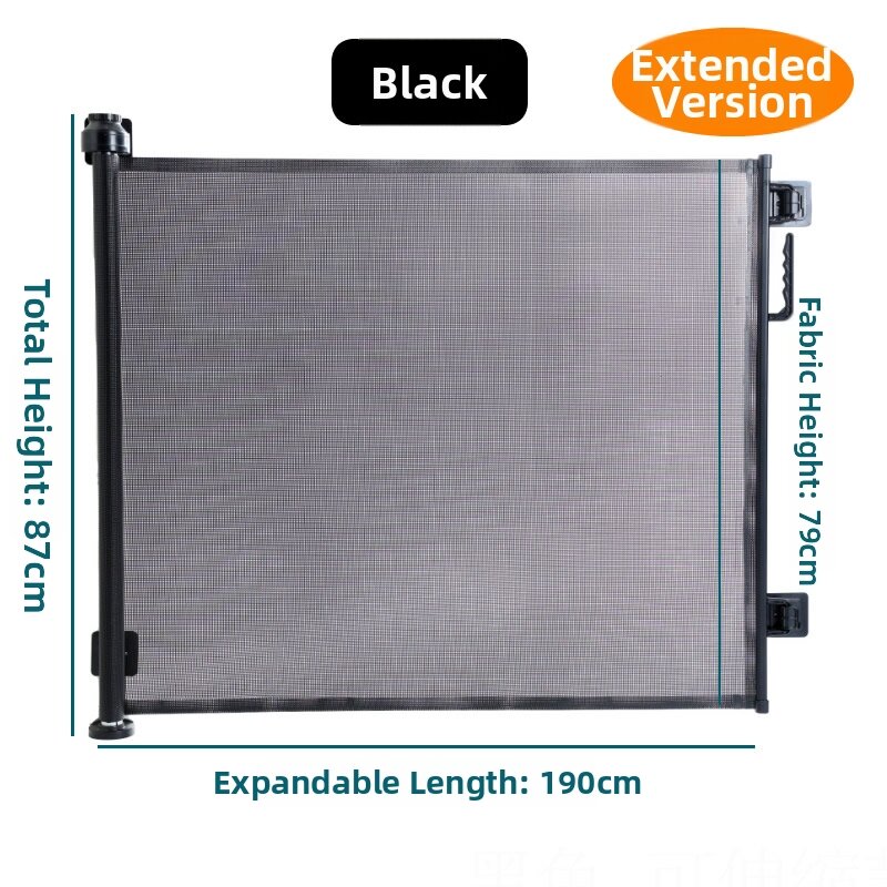 Expandable Baby Safety Guard Rail Stair Pet Barrier No Drilling Required