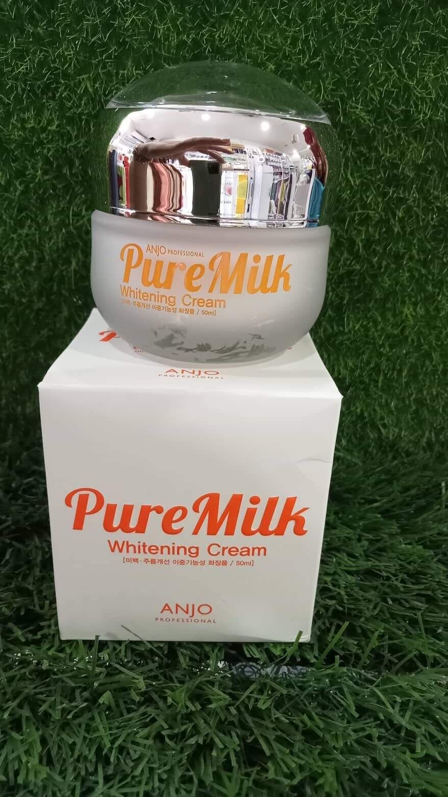 ANJO Pure Milk Whitening Cream Lazada PH