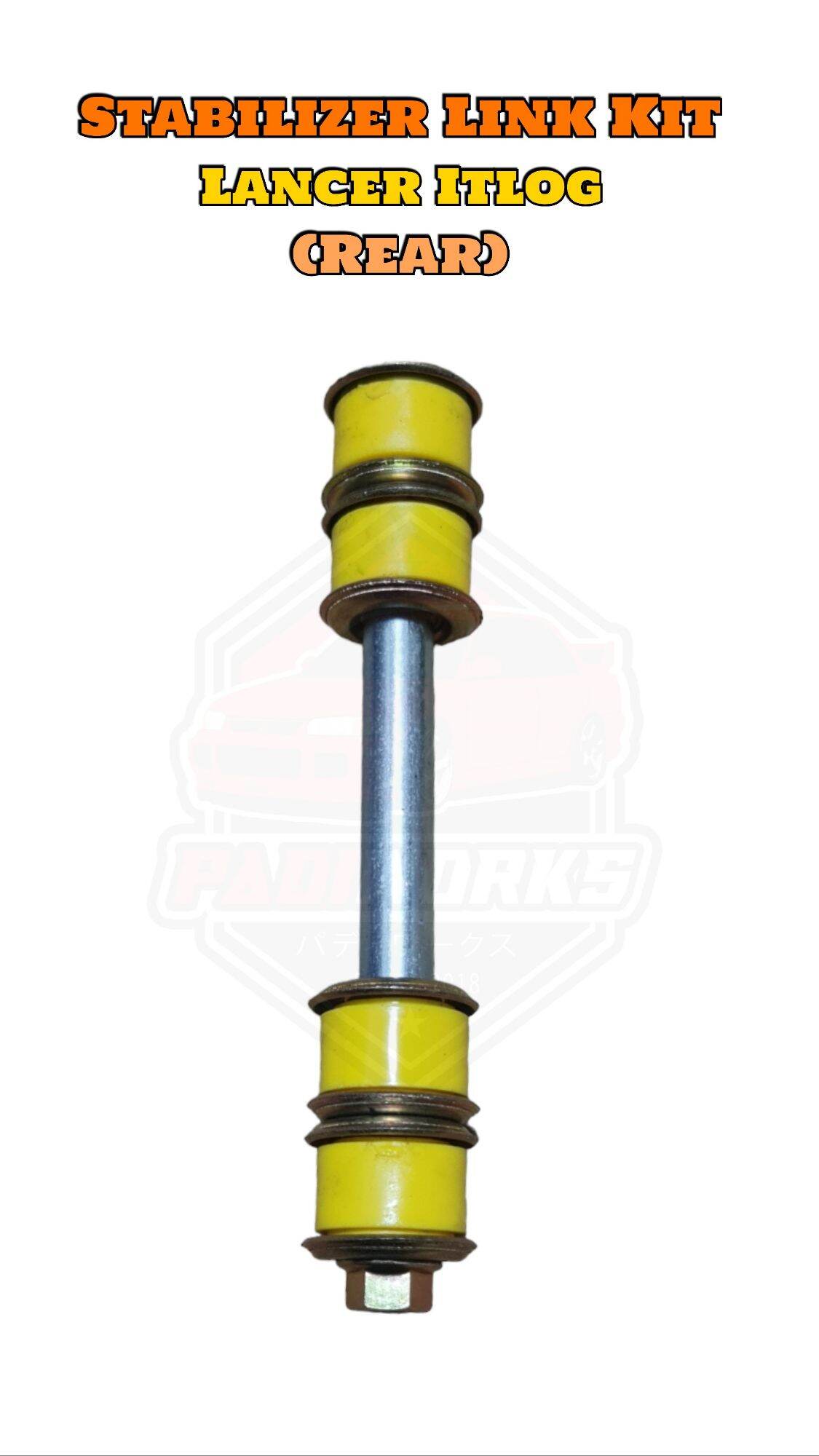 Stabilizer Link Kit REAR with Polyurethane Bushings for Lancer Itlog