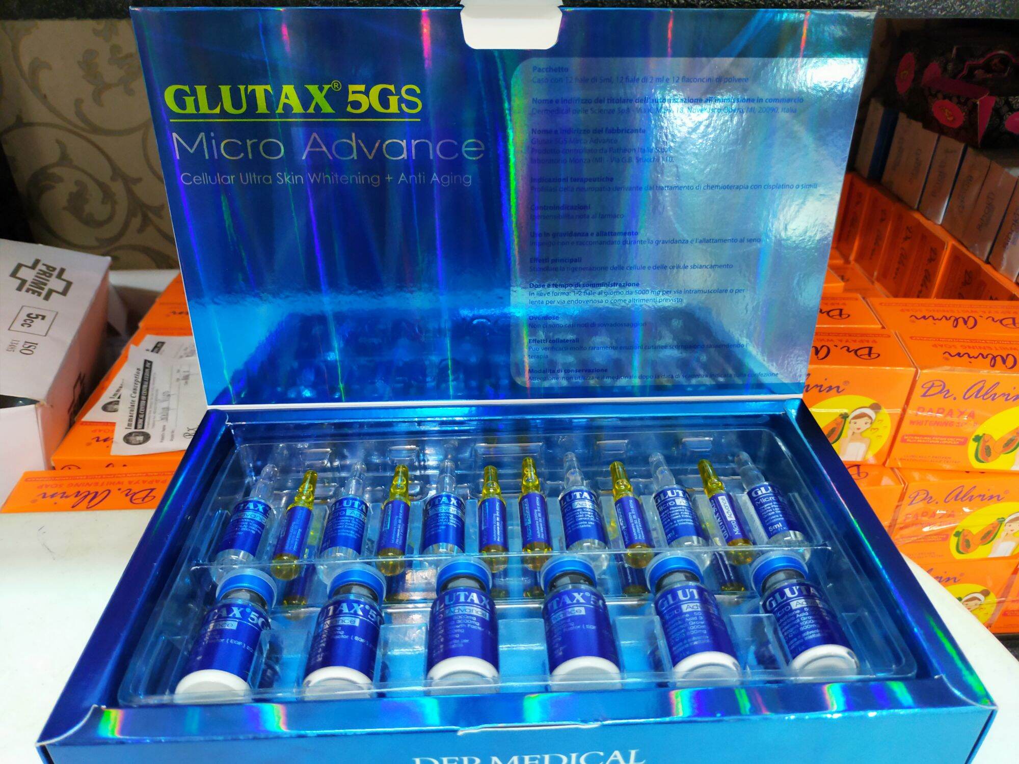 Gn Glutax Gs Vial Micro Advance Box Only Lazada Ph