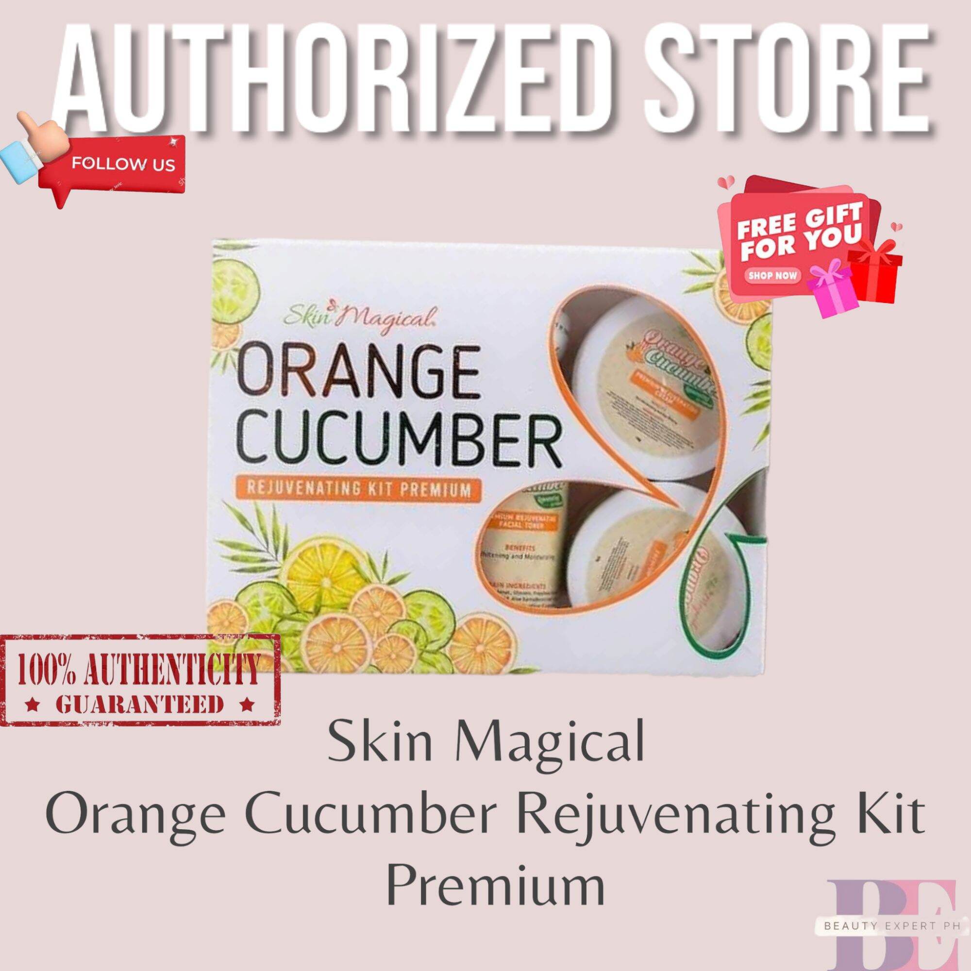 SKIN MAGICAL Orange Cucumber Rejuvenating Kit Premium