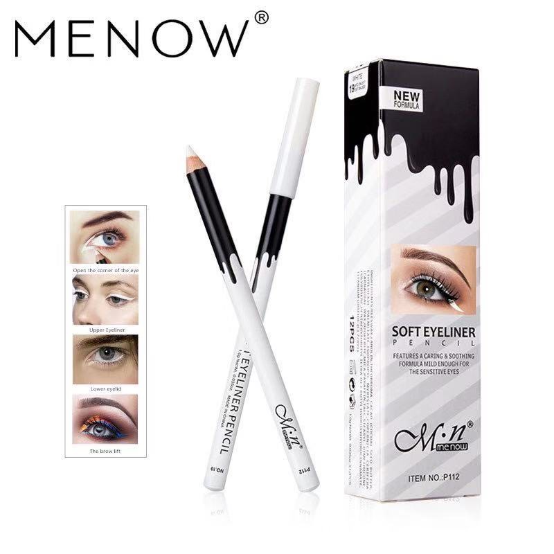 Eye Liner Pen White Eyeliner Pencil Silky Wood Waterproof Eye Makeup P112 Eye Beauty Liner High 