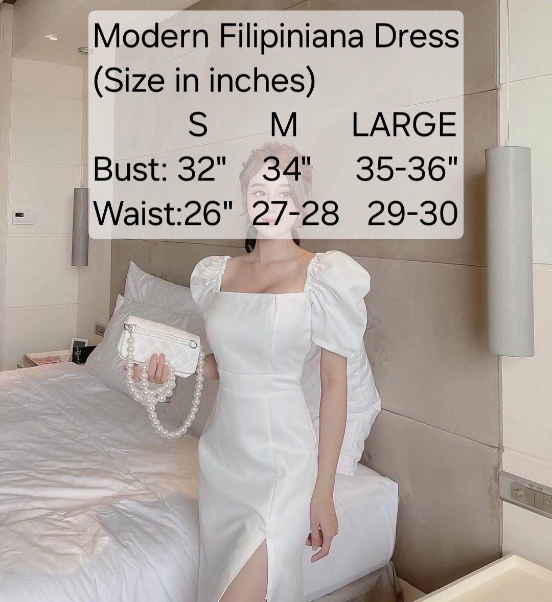 Filipiniana Modern Dress for Woman Puff Sleeve Womens Graduation Dresses  Princess Filipiniana Bodycon Midi Dress Elegant Cotton Graduation Dress  Short Sleeve Square Neck Princess Dress - Lazada | Lazada PH