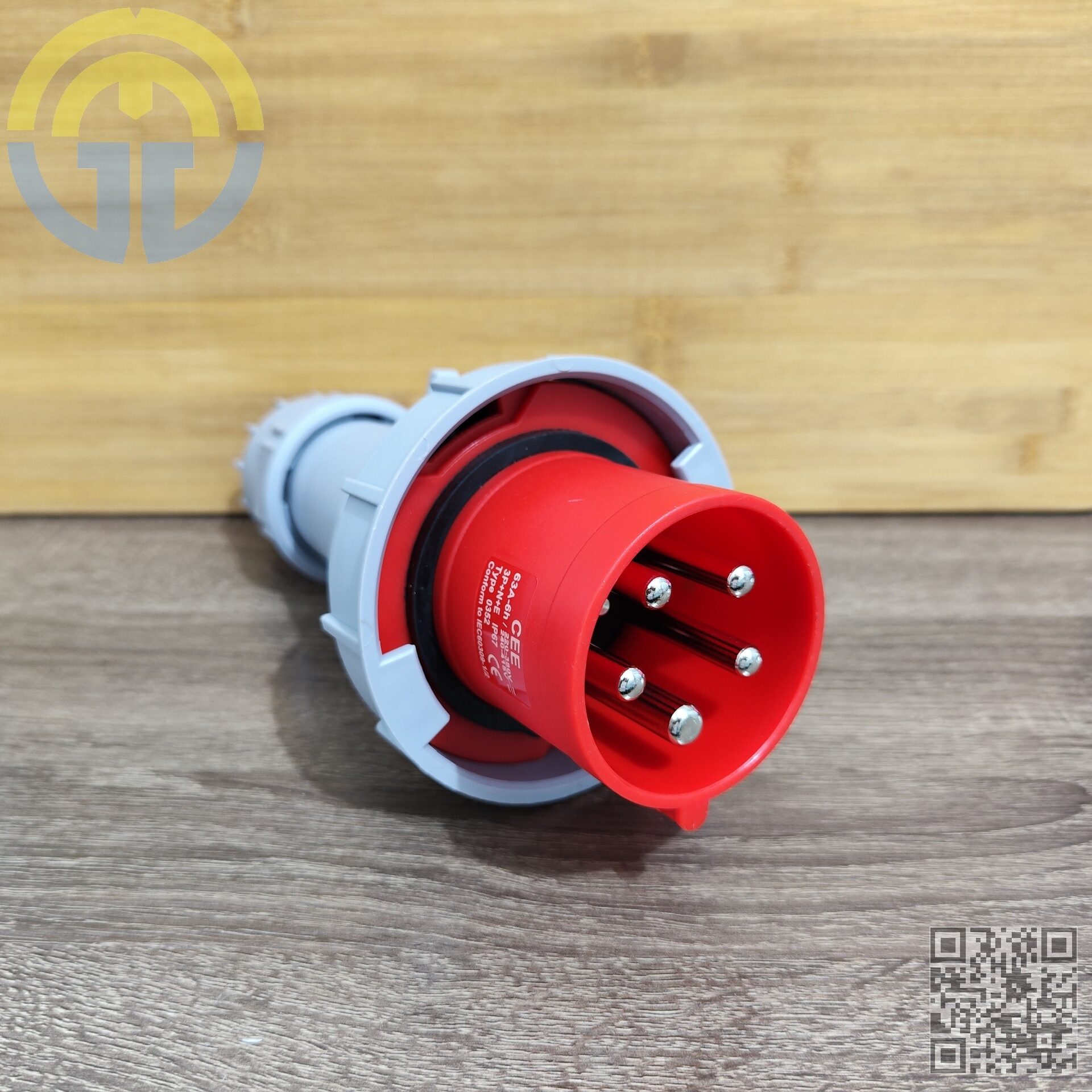Industrial Heavy Duty IP67 Waterproof Socket Plug 63A 250V-415V ...