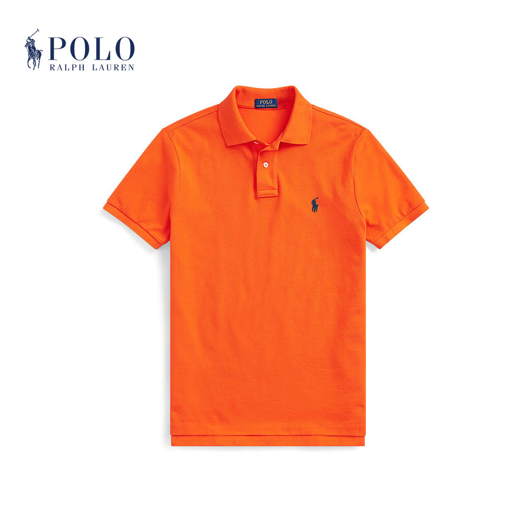 Polo Ralph Lauren Men's Custom Slim Fit Mesh Polo Shirt