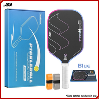 JBA Pickleball Paddle T700 Carbon Fiber Matte Surface Thick 16MM PP Honeycomb Core Larger Sweet Spot Lightweight 1PC Boxed For Offensive Players