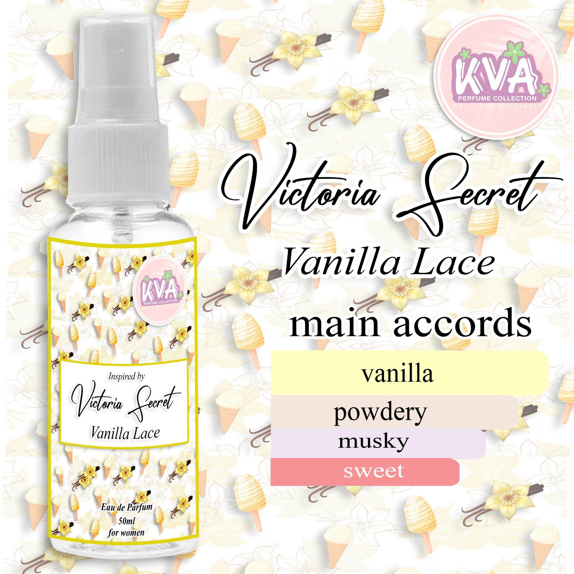 Perfume Inspired by VS VANILLA LACE KVA PERFUME MANUFACTURED BY KVA