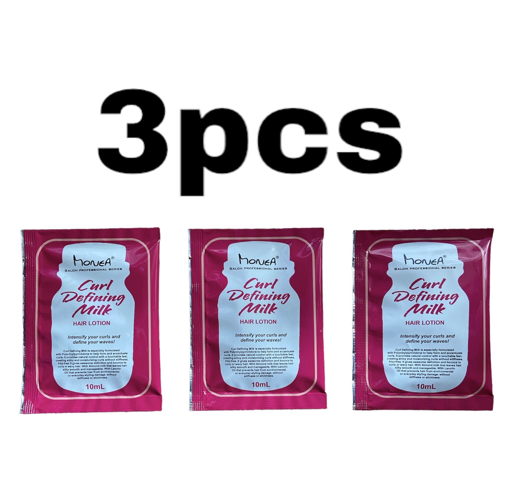 Monea Curl defining Hair Lotion ( sachet ) 3pcs Lazada PH