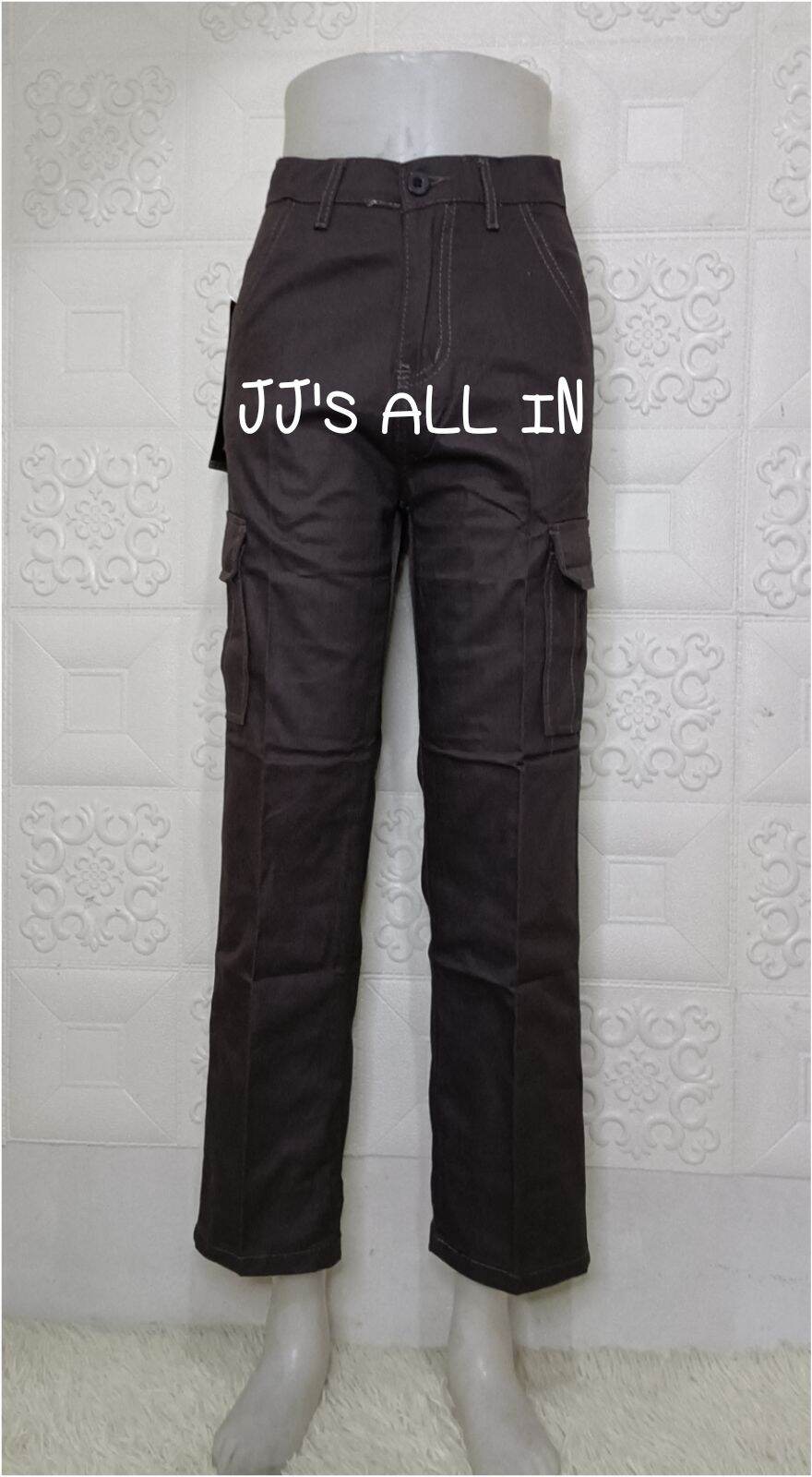 High Quality Cargo Pants for Women Six Pocket Twill Fabric not Stretchable  (SIZE:25-36)