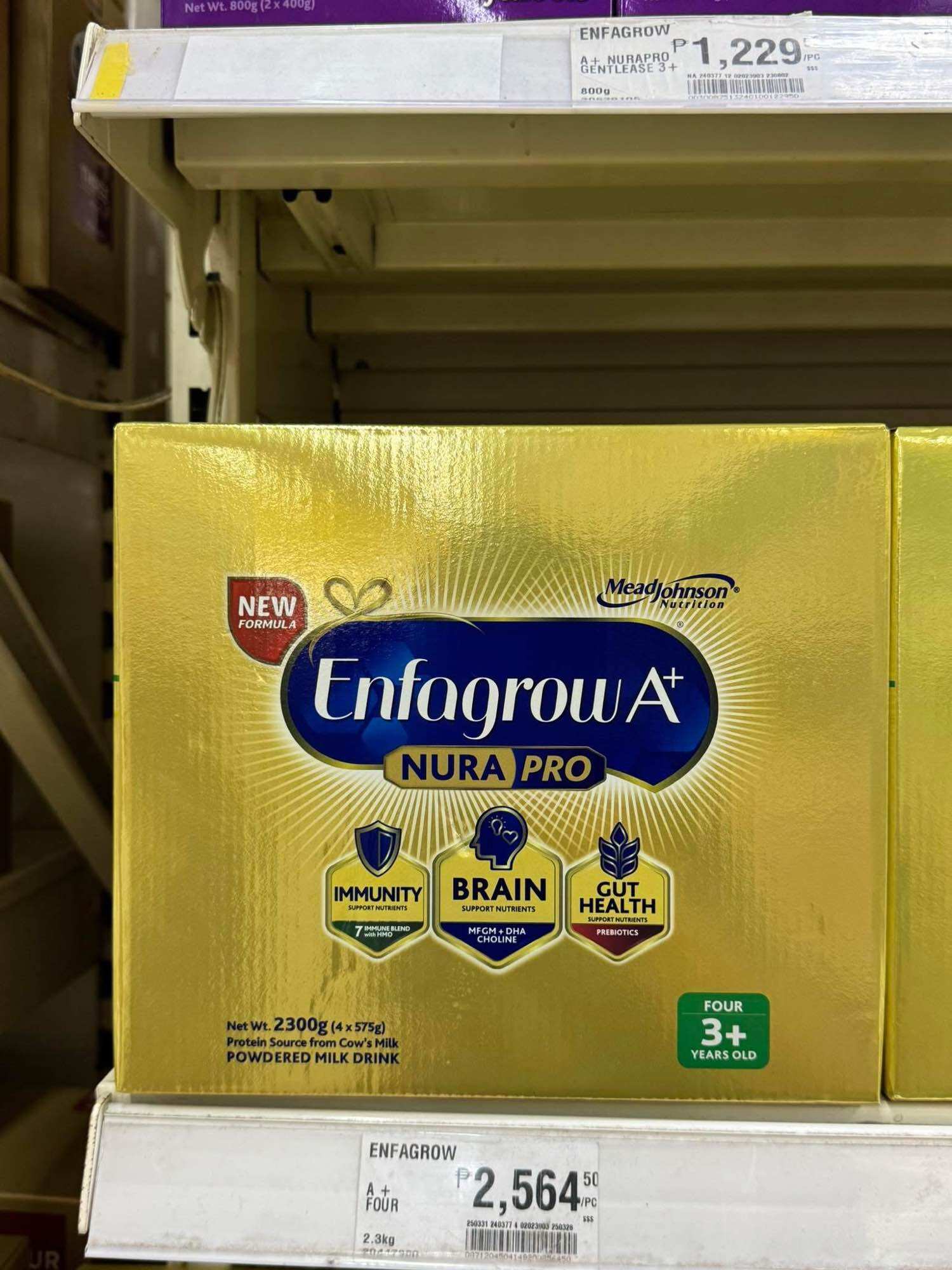 Enfagrow A+ Four Nurapro Powdered Milk Drink for Kids Above 3 Years Old 2.3kg (2300g)