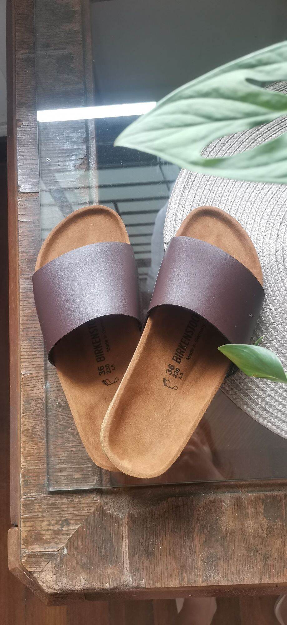 Birkenstock reggae slide hot sale