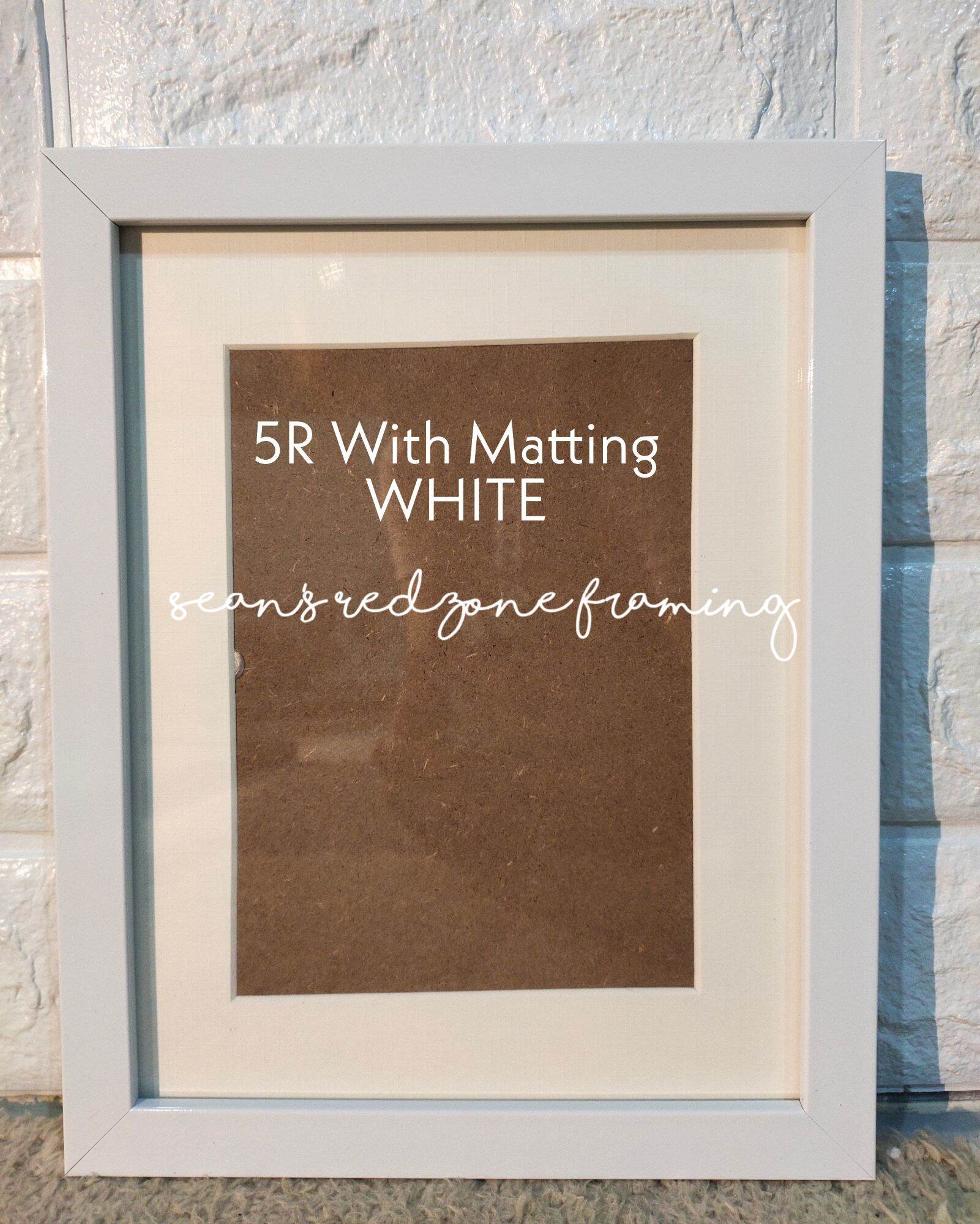 Picture Frame 5R (5"x7"inch) With Matting And Without Matting | Lazada PH