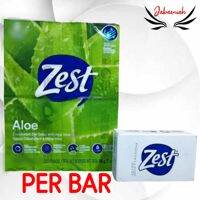 Sold per Bar Zest Aloe Deodorant Soap 113g
