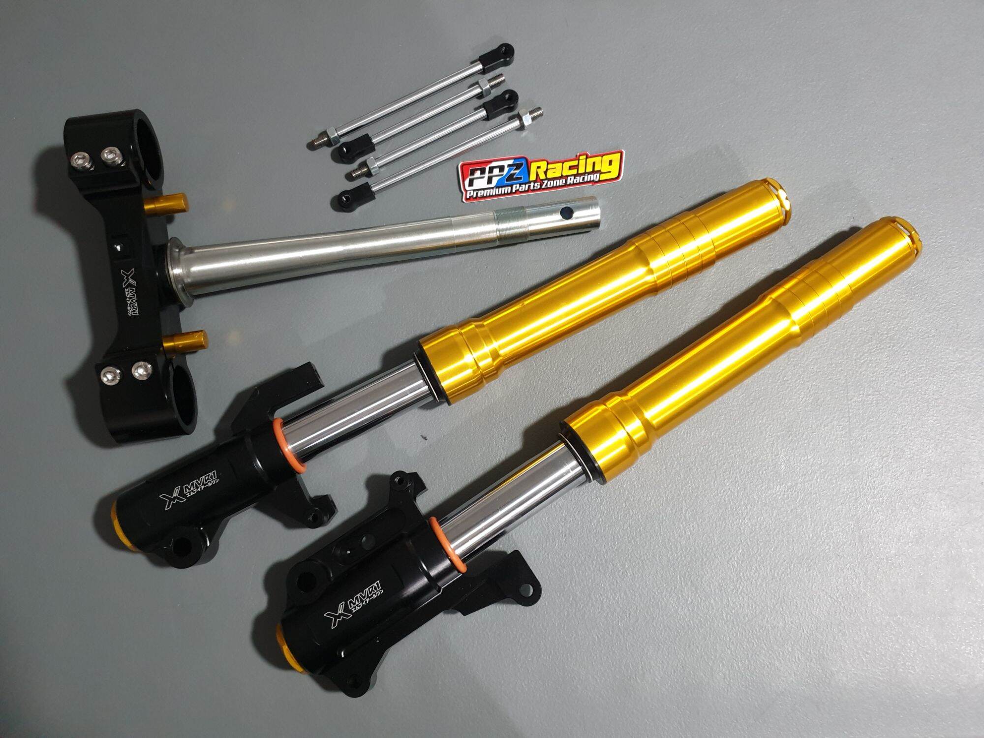 MVR1 INVERTED FORK ASSEMBLY WITH ADJSUTABLE REBOUND SOFTHARD HONDA