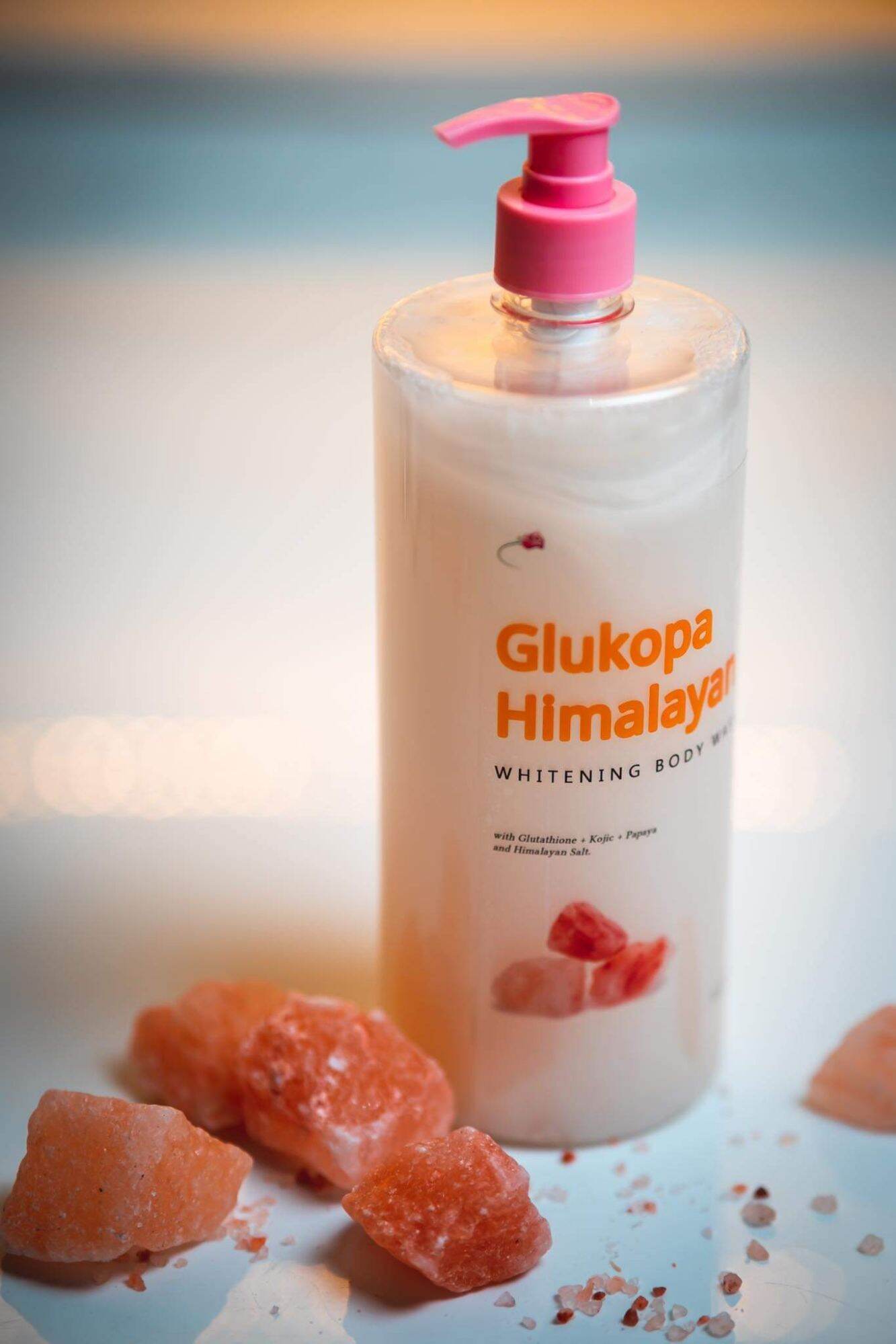 GLUKOPA HIMALAYAN BODY WASH 1 liter Glukopa Himalayan Whitening Body