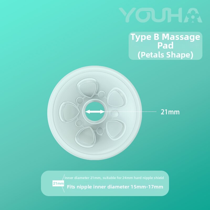 Versatile Breast Pump Flange Shields Silicone or PP