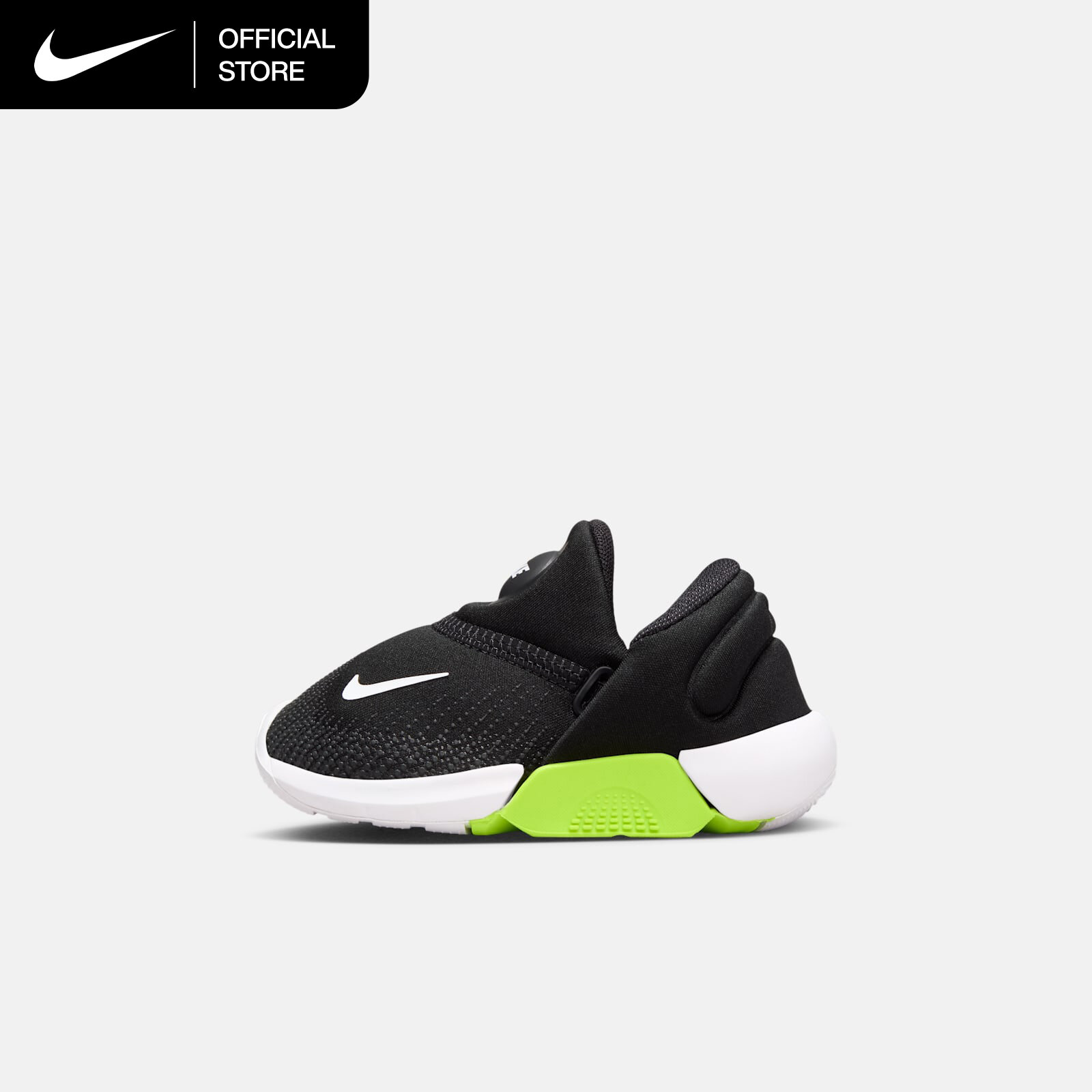 แฟชั่นและเสื้อผ้าเด็ก Nike รองเท้าเด็ก Swoosh Go Baby/Toddler - สีดำ IB3362-001 ราคา 2,400 บาท*ส่งฟรี