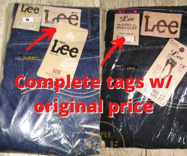 LEE PANTS with Original price, Straight Cut pants men Lazada PH