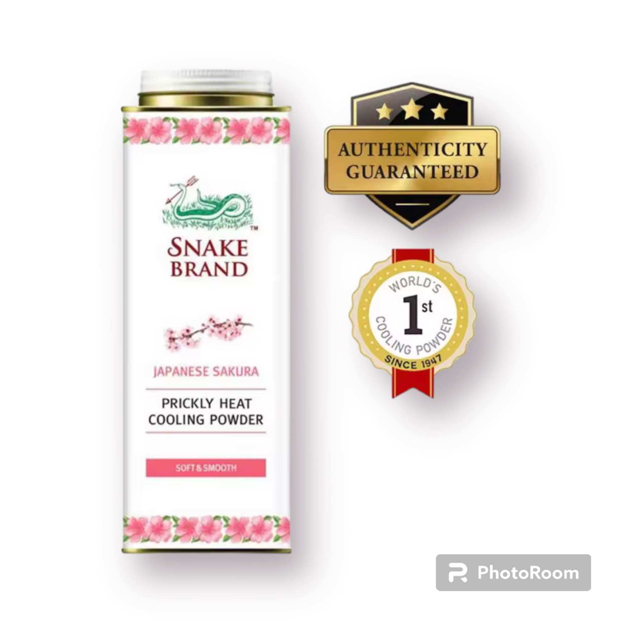 Snake Powder Snake Brand Prickly Heat Cooling Powder 280 grams | Lazada PH