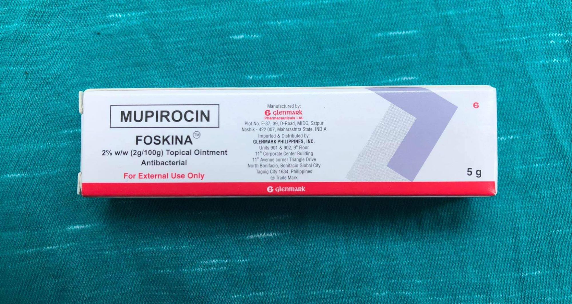 Mupirocin 5g Topical Ointment