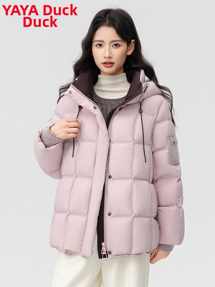 Women's Mid-length Padded Quilted Warm Jacket Down Coat Presyo  8,401 Piso*Libreng Shipping