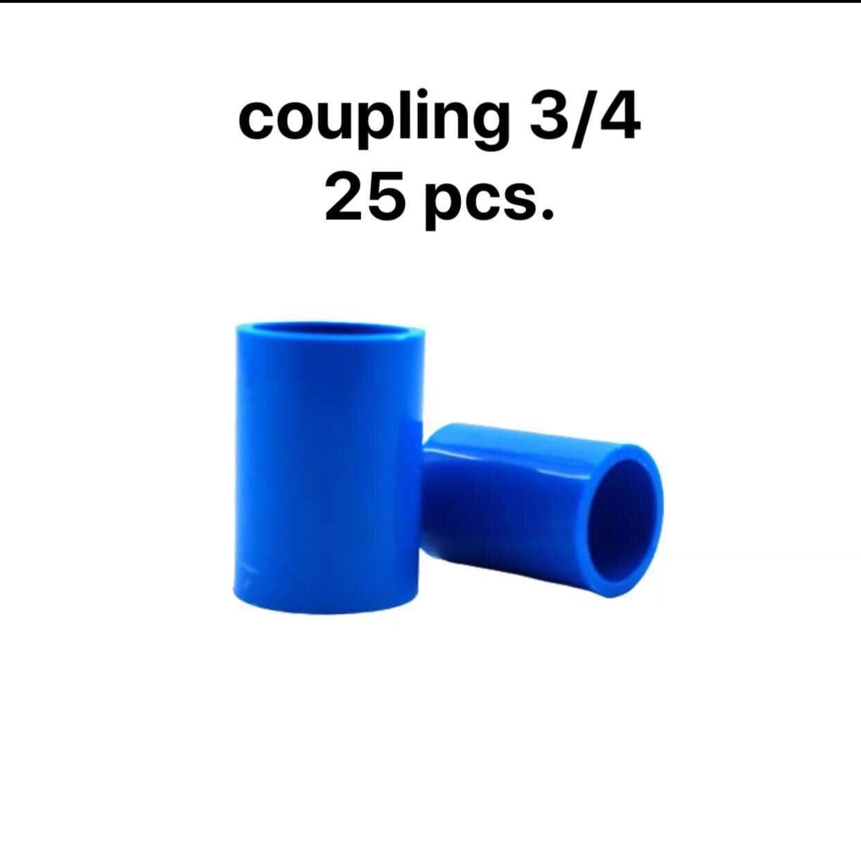 Ecodex pvc blue Coupling 3/4. 25 pcs. Lazada PH
