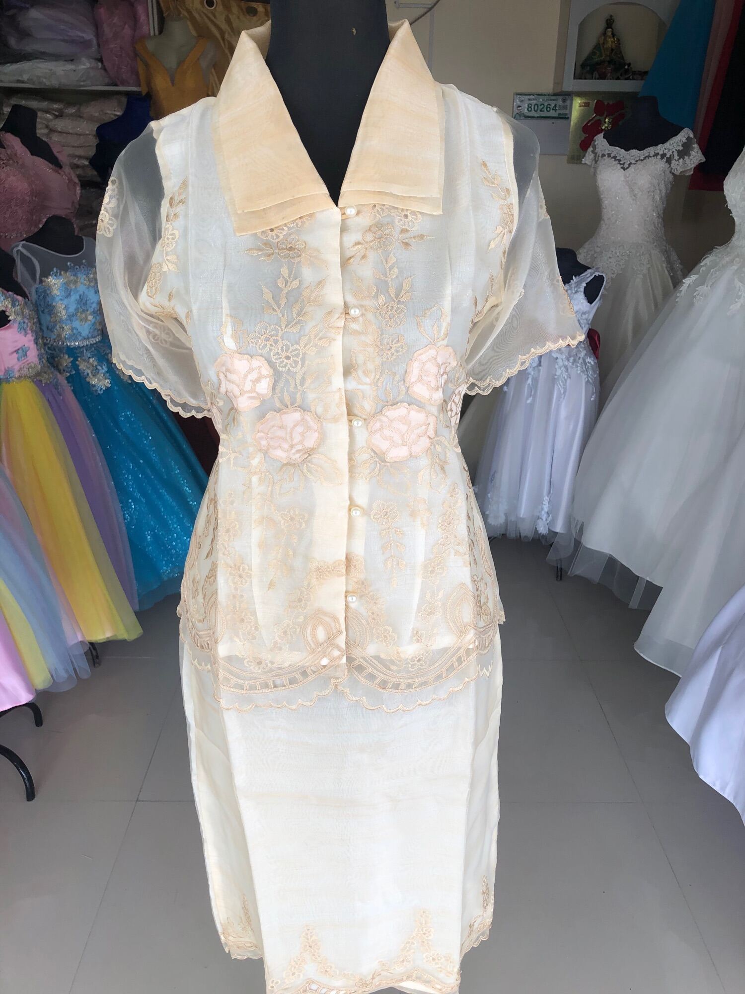 simple dress for ninang