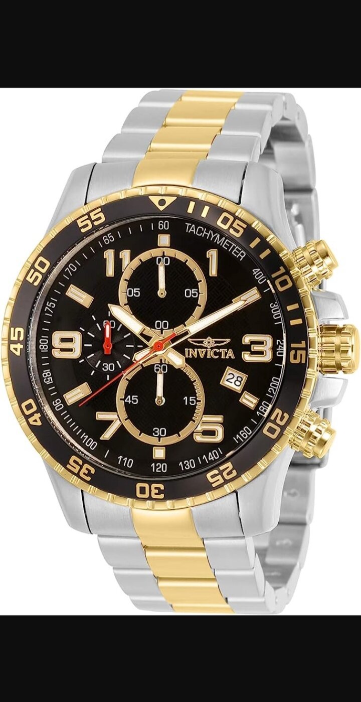 Invicta men's 14876 hotsell specialty chronograph 18k gold