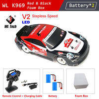 WLtoys | Mini RC WLtoys K969 1:28 4WD 2.4G WL Racing Car High Speed Remote Control Drift Toys Alloy Vehicle Boys Children Kids Gift Play