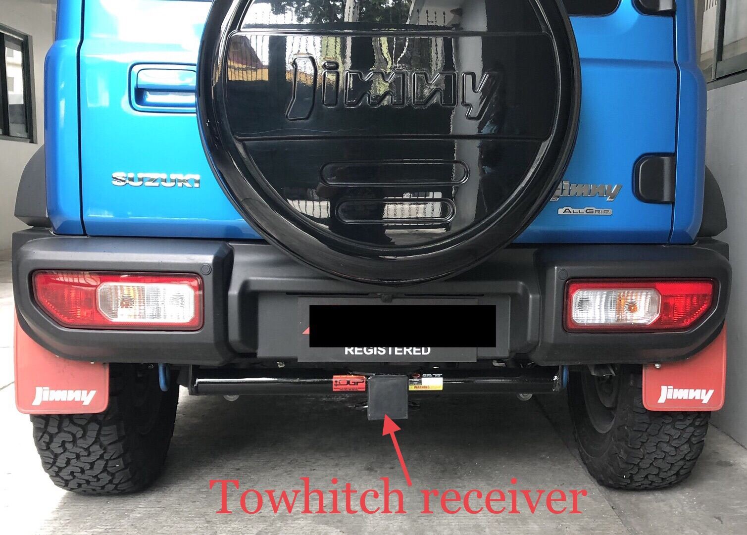 Tow hitch receiver Suzuki jimny Jb74 with hitch cover Lazada PH