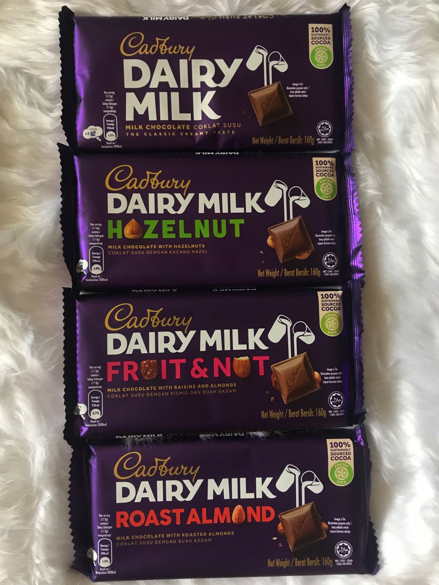 Chokolet Cadbury Dairy Milk 160g