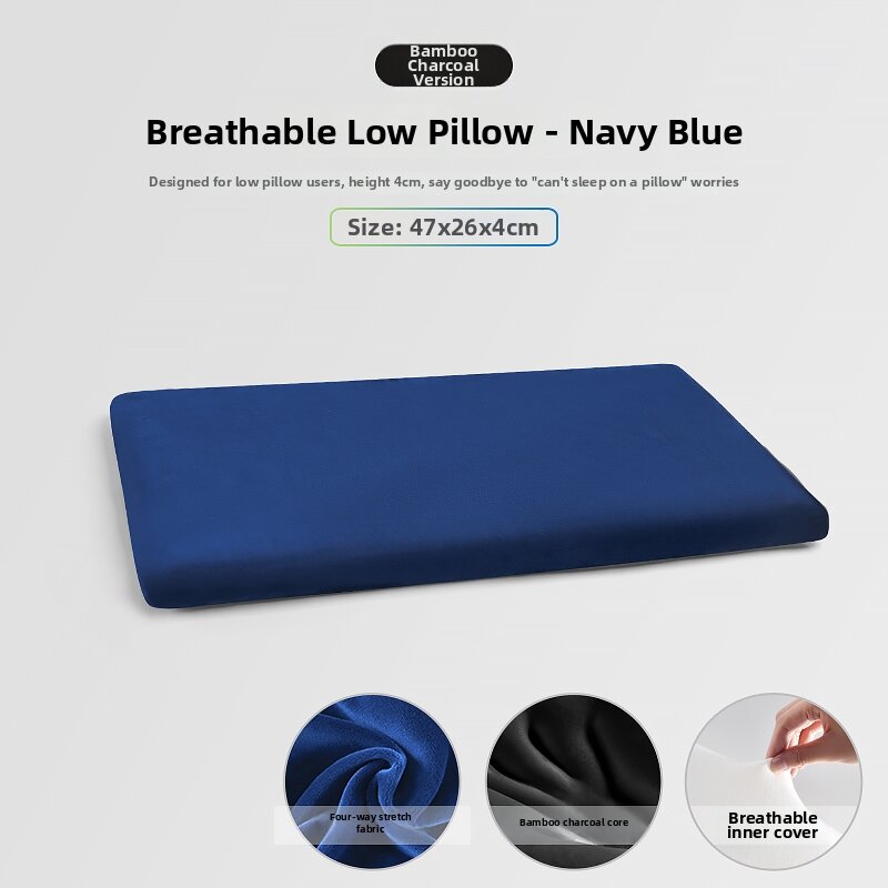 SLVGOODS | Ultra-thin Soft Low Childrens Memory Foam Pillow