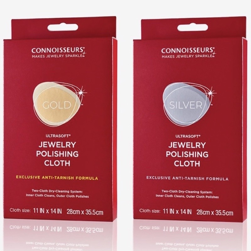 Jewelry Wipes - Compact Gold and Silver Jewelry Cleaner, Polish and Remove