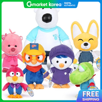 Mimi World | Pororo and Friends Plush Toy 7-Piece Set Pororo Doll