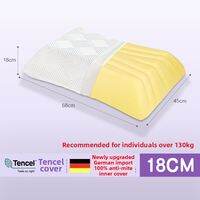 Sleepezbedz | Large Size Memory Foam High Pillow For Side Sleepers