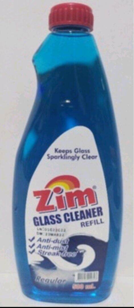 Zim Glass Cleaner Spray Refill 500ml Lazada Ph