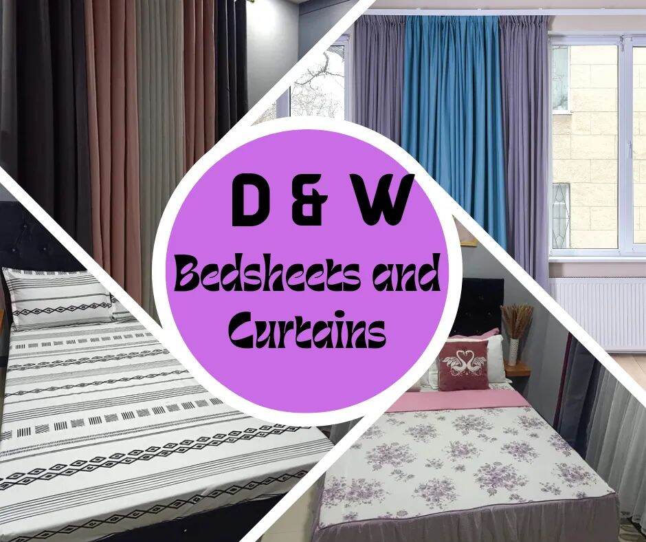 Shop online with D&W Bedsheets and Curtains now! Visit D&W Bedsheets