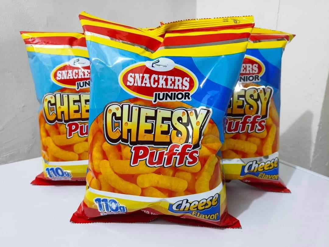 snackers cheesy puffs 300grams / 110g Jr | Lazada PH