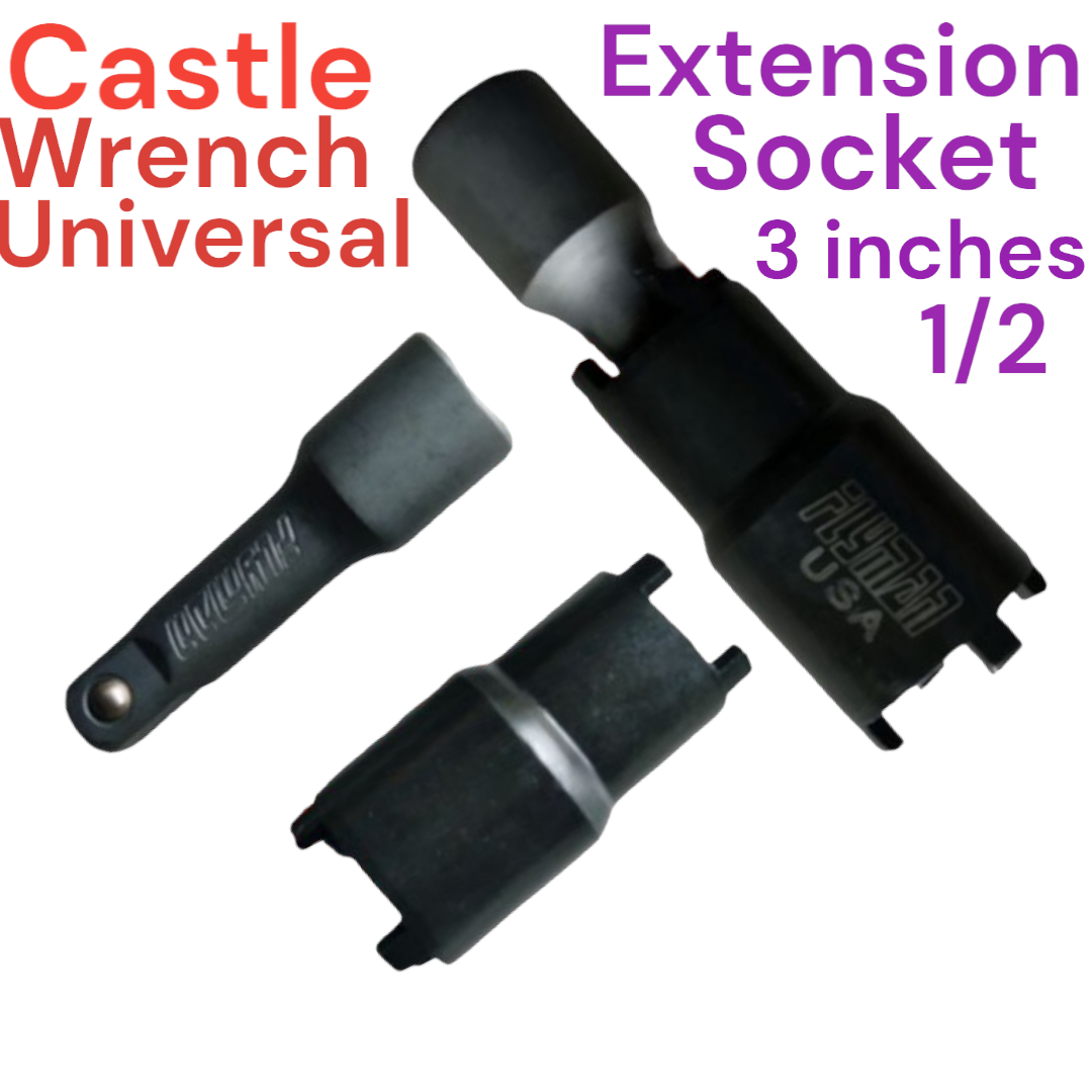 Castle wrench crown and extension socket 1/2 Drive heavy Duty Lazada PH