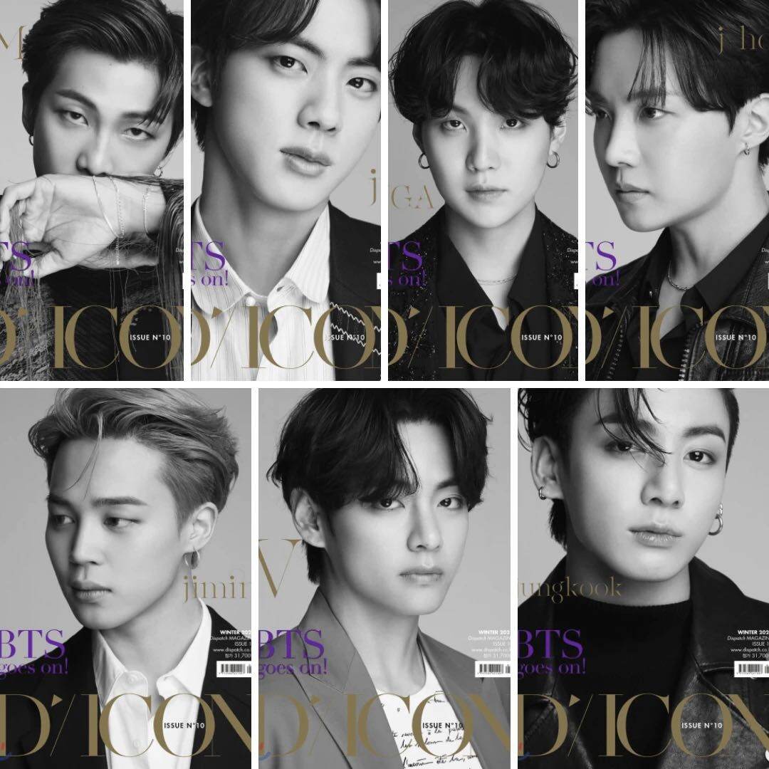 BTS Dicon Magazine Individual Cover English Version (Brand