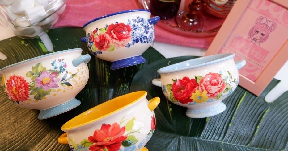 Pioneer woman 2025 soup bowls